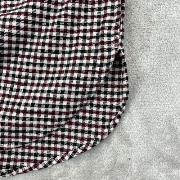 ABERCROMBIE & FITCH Flannel Shirt Men Medium Multi Check Oversized Soft A&F NWOT - Picture 7 of 13